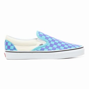 Férfi Vans Thermochrome Checker Classic Slip-on Cipő VA4285071 Lila